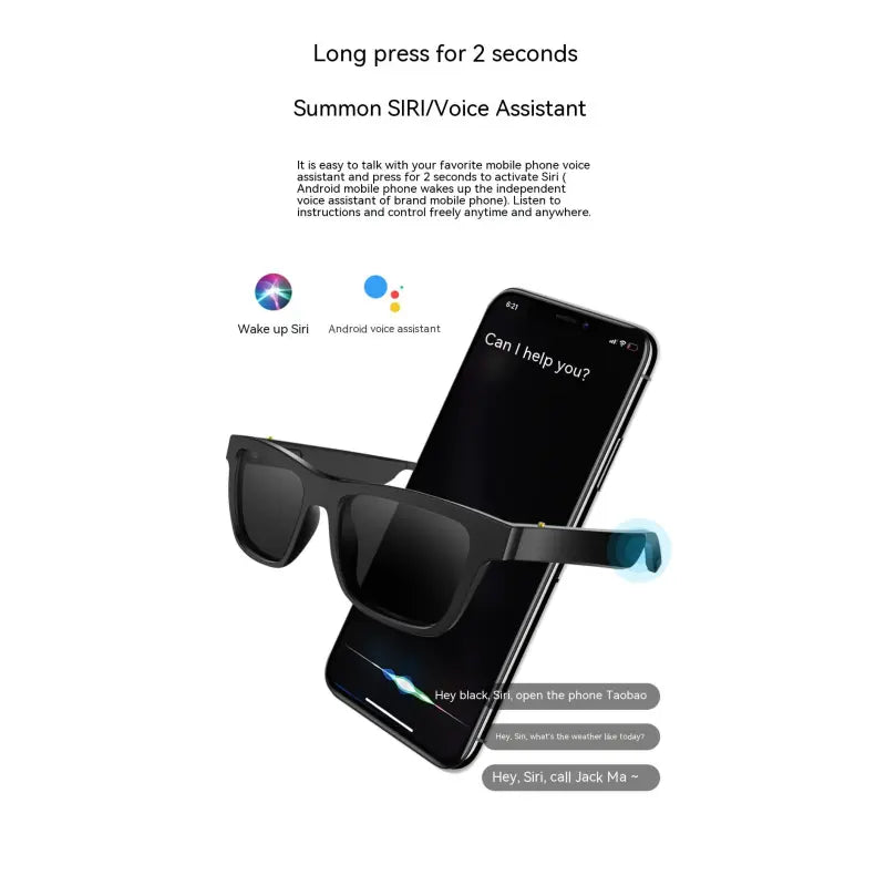 Smart Bluetooth Audio Sunglasses — Wireless Music & Call Headset