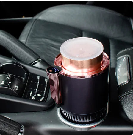 SmartGlow™ 2-in-1 Smart Car Cup Warmer & Cooler – Instant Heat/Chill for Any Drink