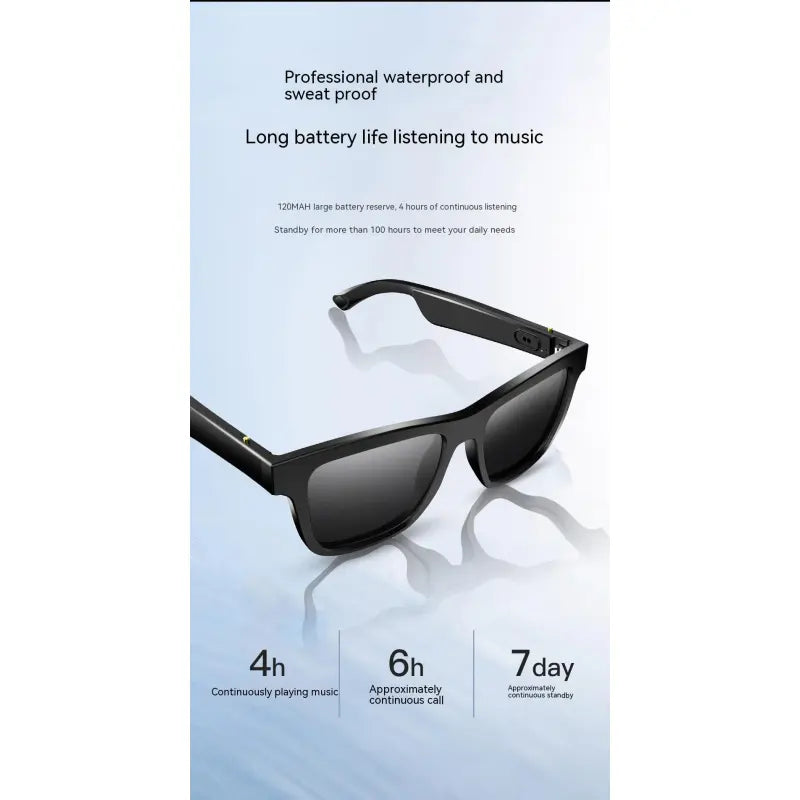 Smart Bluetooth Audio Sunglasses — Wireless Music & Call Headset