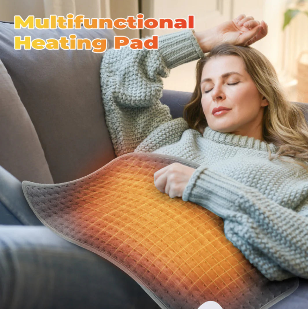 Electric Heated Shawl — Warm, Soft, Wearable Heating Blanket