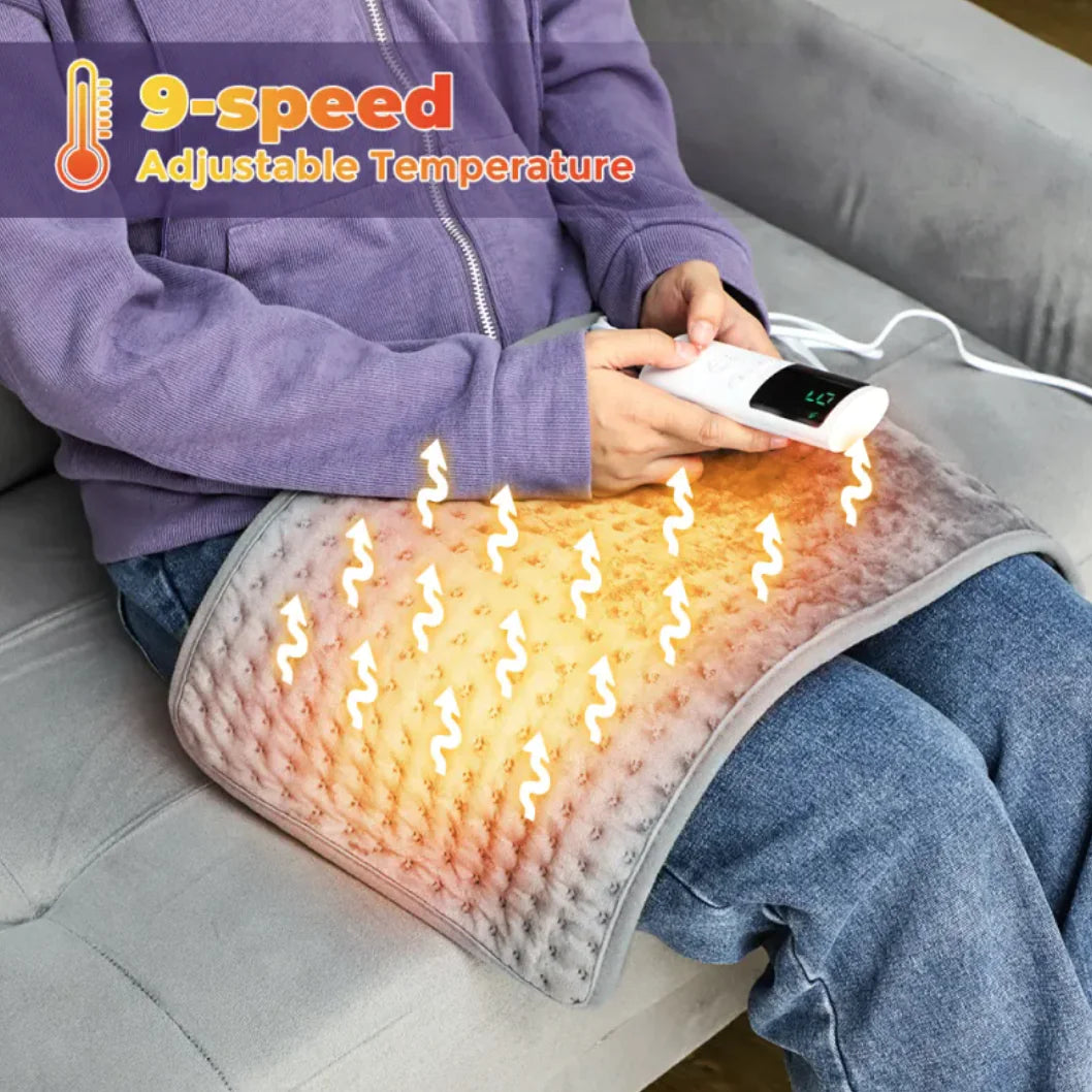 Electric Heated Shawl — Warm, Soft, Wearable Heating Blanket